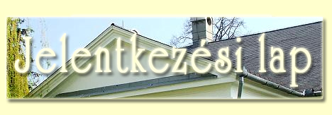 Jelentkezési lap
