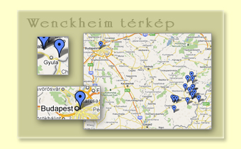 Wenckheim térkép